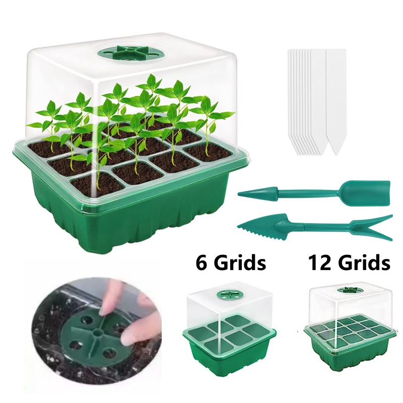 Dome Propagation Kit - Mini Sera Çimlendirme Seti, Nem Kubbeli