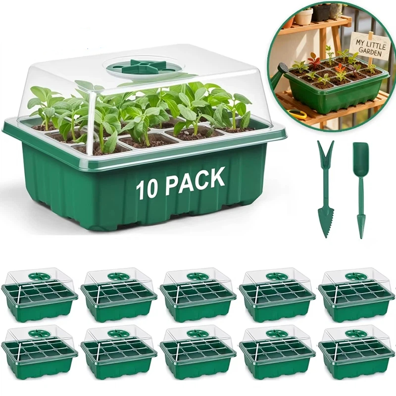 Dome Propagation Kit - Mini Sera Çimlendirme Seti, Nem Kubbeli