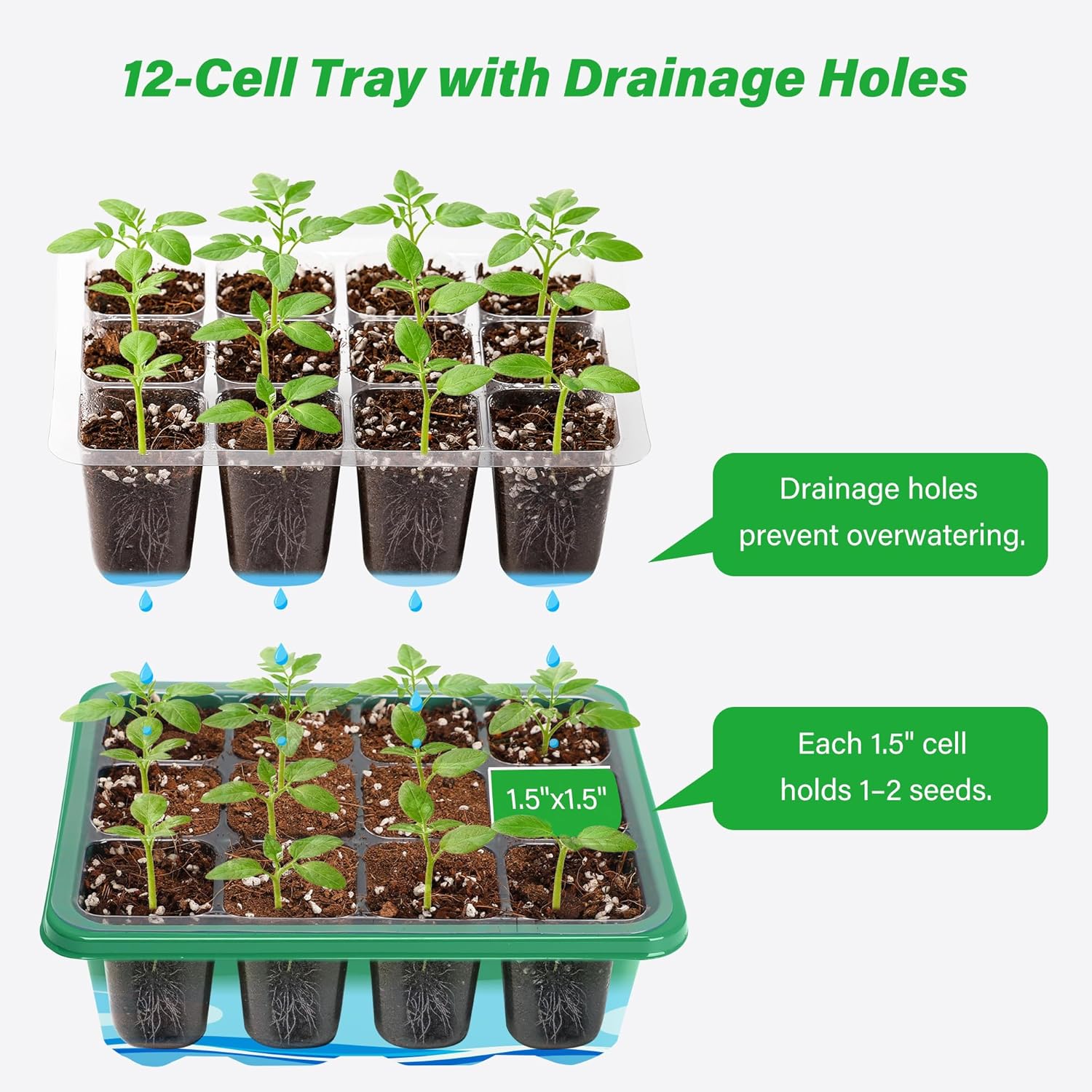 6/12 Bölmeli Yetiştirme Başlan - Dome Propagation Kit incelemesi ve fiyatı