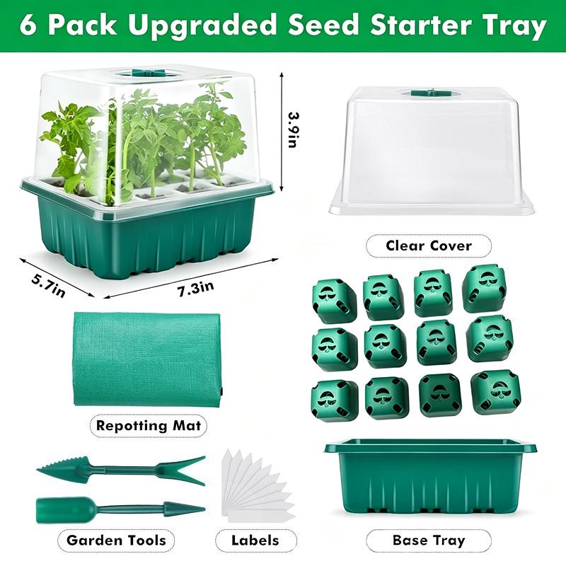 1 takım tohum başlangıç ​​teps - Dome Propagation Kit incelemesi ve fiyatı