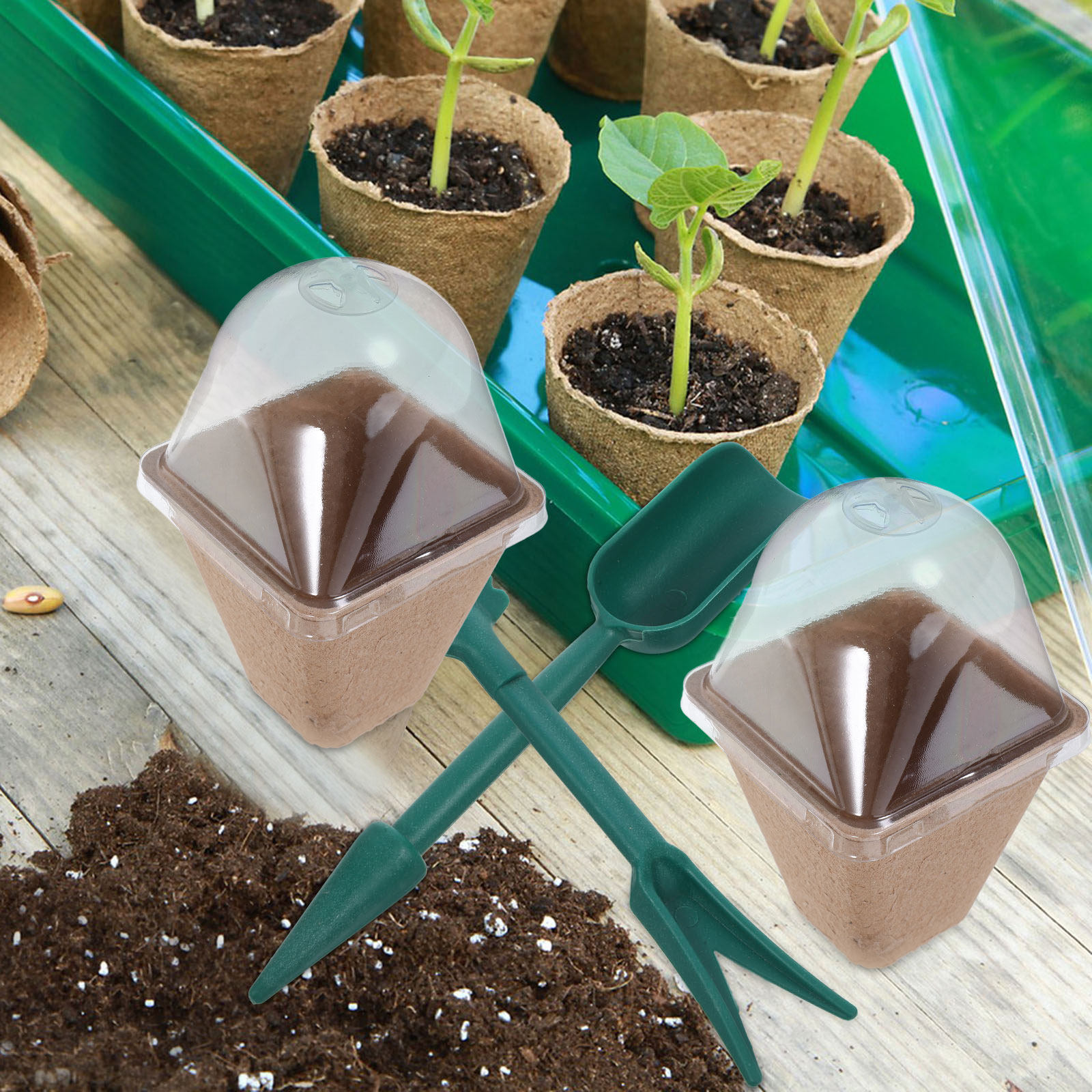 10 Adet Sürdürülebilir Fide Ba - Dome Propagation Kit incelemesi ve fiyatı